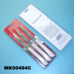 3Pcs Steak Knife D/B Dark/Blue