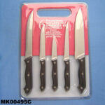 5Pcs Knife & Cutting Board D/B