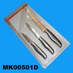 3Pcs S/S Knife B/C