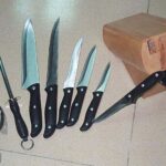 13Pcs Bakelite Handle Knife Set In Box
