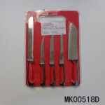 6Pcs Knife & Cutting Board