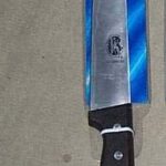 8" Wooden Handle Knife In Pvc Bag