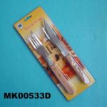 4Pcs Steak Knife & Fork Set D/B