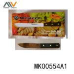 5" Butcher Knife With Pp Handle 12Pcs In Colour Box