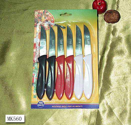 MK00560 6Pcs Fruit Knife