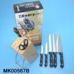 8Pcs Knife Set Bakelite Handle In Color Box