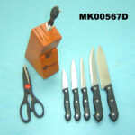 8Pcs Knife Set Pp Handle
