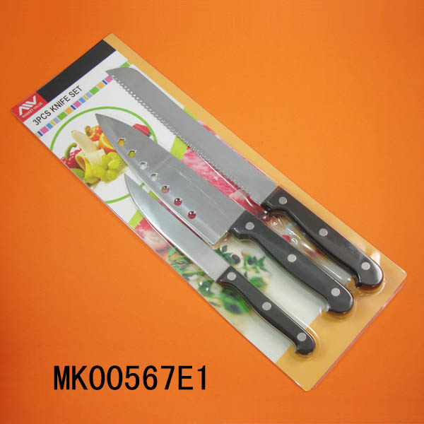 MK00567E1 3Pcs Knife Set Bakelite Handle B/C