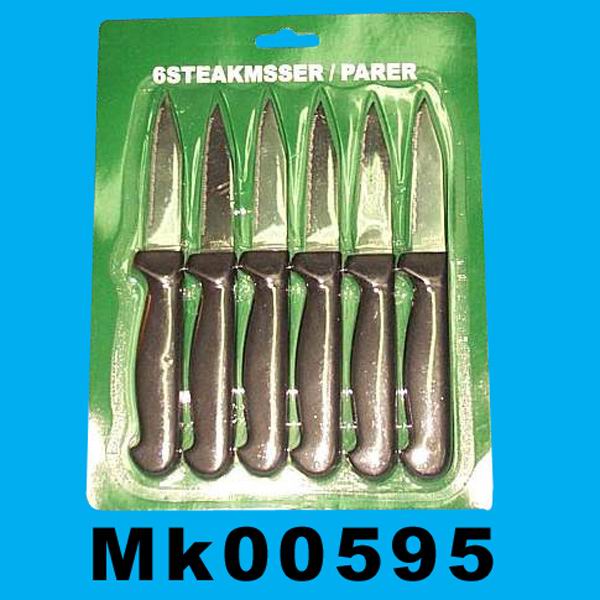MK00595 6Pcs Paring Knife B/C