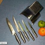 5Pcs S/S Knife + S/S Block