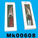 Color Wood Handle Travel Knife In Box