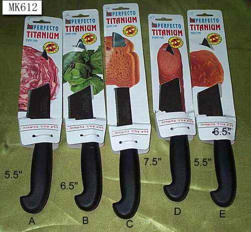 MK00612 Plastic Handle Knife T/C