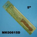 5" Meat Knife W/ Wooden Handle B/C