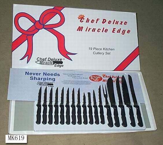 MK00619 19Pcs Knife Set In Color Box