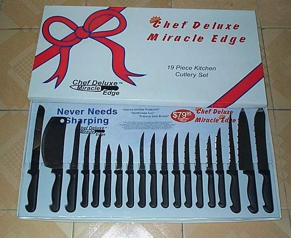 MK00619C 19Pcs Knives Set In Color Box