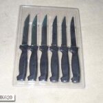 6Pcs Steak Knives D/B