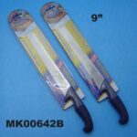 9" Salt Knife Blue & Yellow Handle D/B