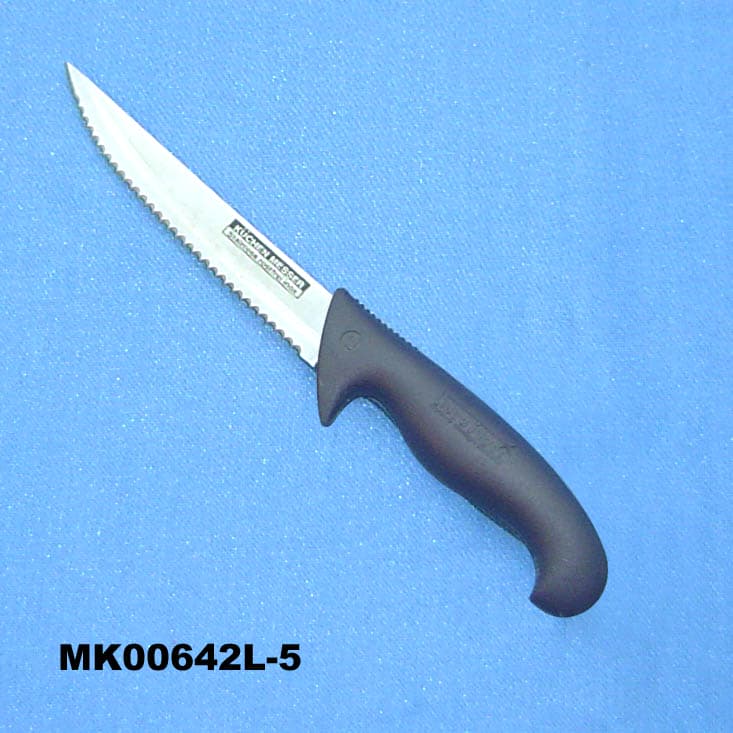 MK00642L-5 4.5" Steak Knife Plastic Handle D/B