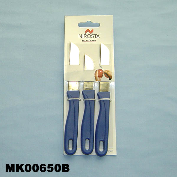 MK00650B 3Pcs Fruit Knife T/C