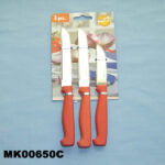 3Pcs Fruit Knife T/C