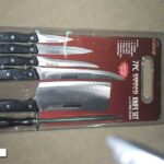 6Pcs Knife+Plastic Cutting Board