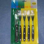 Pizza Knife+4Pcs Fork