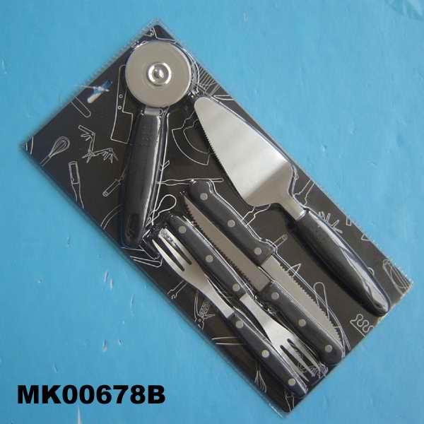 MK00678B 6Pcs Pizza Knife D/B