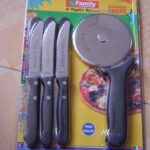 6Pcs Knife+Pizza Knife