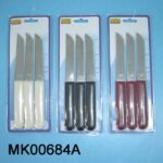 3Pcs Fruit Knife D/B W/12