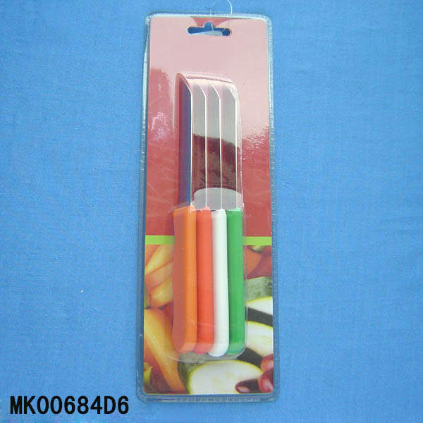 MK00684D6 4Pcs 3.5"Single Steak Knife B/C Swiss Knife