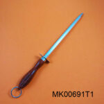 7.5" Sharpener Wiht Wooden Handle