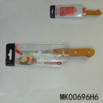 S/S Steak Knife With Beech Handle In Pvc Bag