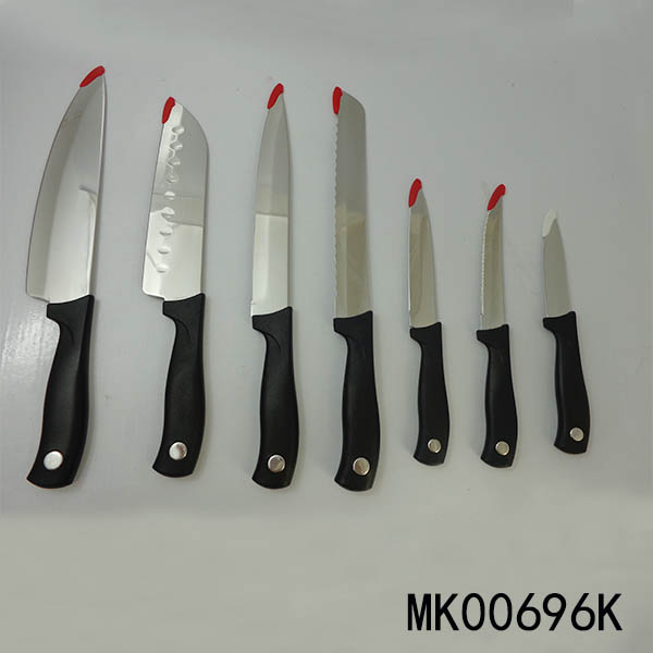 MK00696K 7Pcs S/S Knife Set With Pp Handle