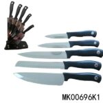 5Pcs S/S Knife Set With Pp Handle In Color Box