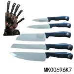 5Pcs S/S Knife Set Wtth Pp Handle