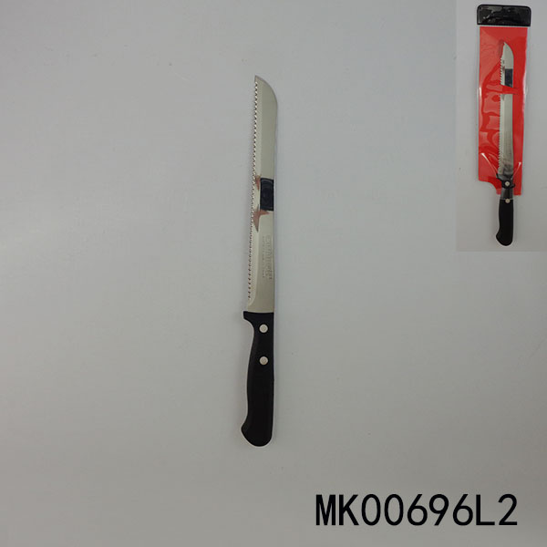 8" Bread Knife With Pp Handle In Pvc Bag