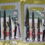 3Pcs Knife+C0101 Can Opener+Cutting Board