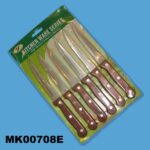 6Pcs Steak Knife D/B