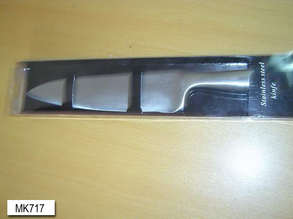 MK00717 S/S Chef Knife In Pvc Box