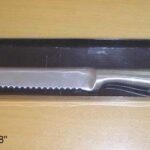 8" S.S.Bread Knife In Pvc Box