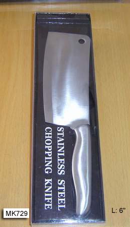 MK00729 Chop Knife With Pvc Box 6"