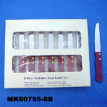 8Pcs Steak Knife In Color Box