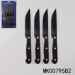 Set Of 4 Titanize Steak Knife In Bakelite Handle