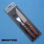 2Pcs Jumbo Knife & Fork Set D/B