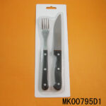 2Pcs Knife & Fork Set Bakelite Handle B/C