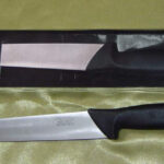 6" Bevel Gringding Slice Knife In Pvc Box