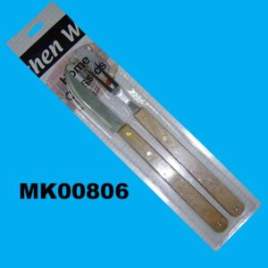 Bbq Knife & Forks W/Wooden Handle B/C