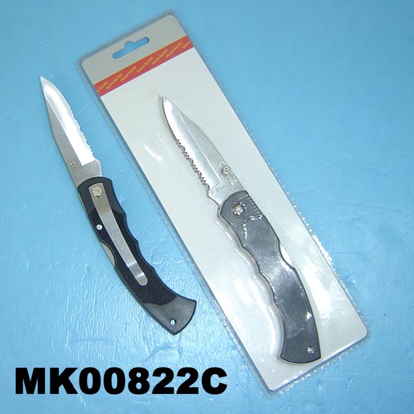 Plastic Handle Travel Knife D/B