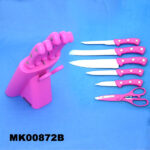 7Pk Knife Set In Colour Box