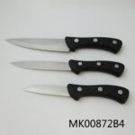 Sets Of 3Pcs Kitchen Knife Set In Brown Box